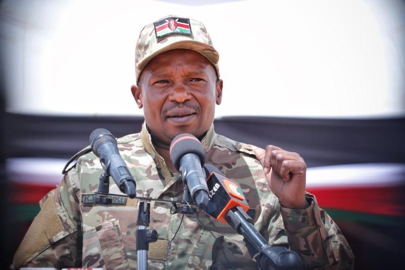 File image Of CS Kithure Kindiki.